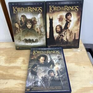 The Lord of the Rings Complete Trilogy 3 DVD Set (Widescreen)